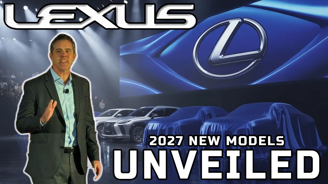 Новые модели Lexus, которые сделают вас поклонником Lexus в 2027 году: будущие внедорожники, седа...