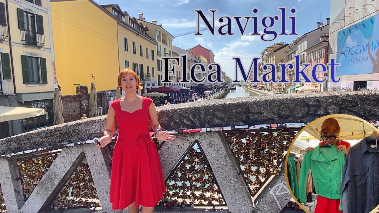 Рынок НАВИЛЬИ в Милане: Что здесь купить? 🇮🇹 Обзор Navigli
