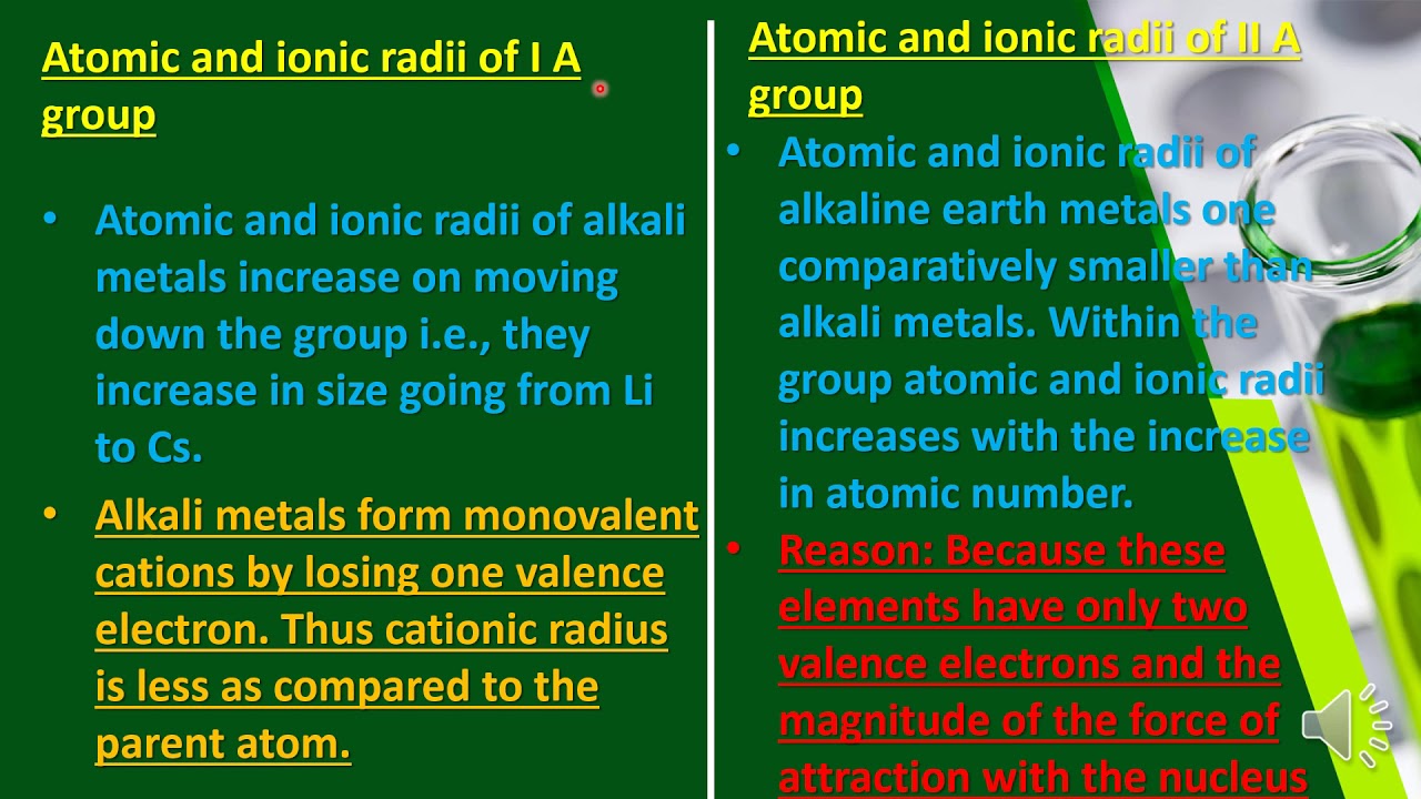 Class XI (Part 2) The s - block elements
