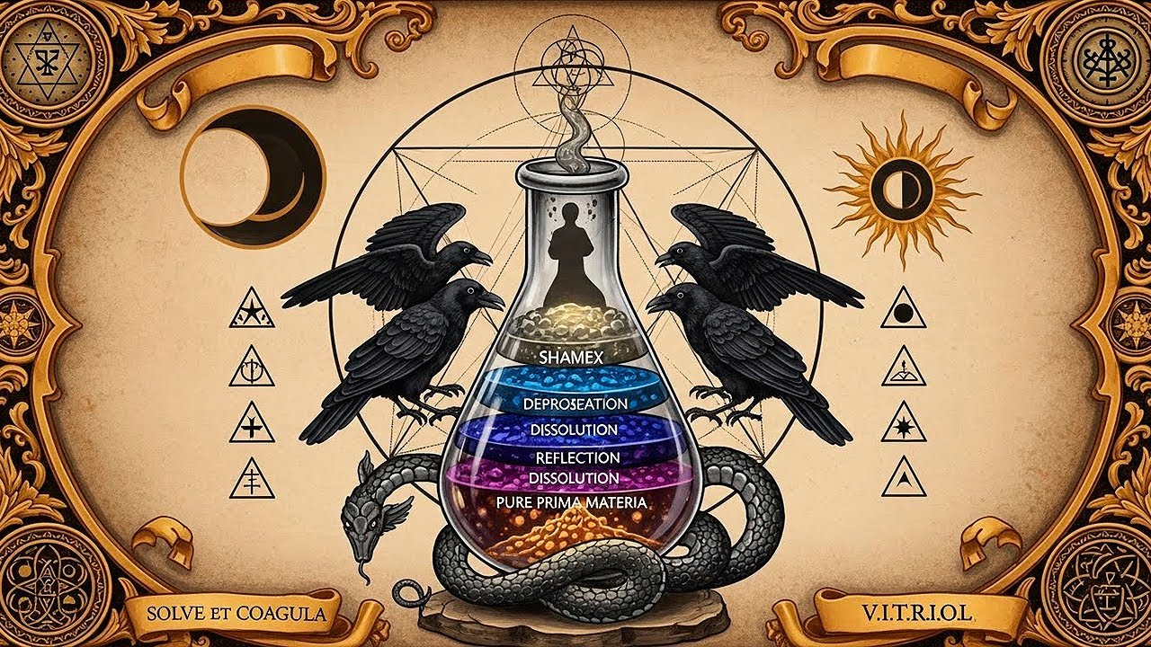 The Alchemical Vessel — The 6 Stages of Containing Your Shadow (Jung's Hidden Work)