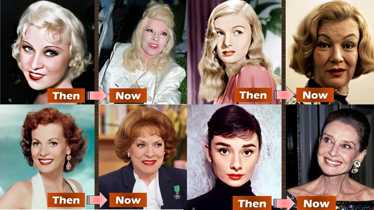 Timeless Transformation of the Iconic Golden Age Actresses We Loved - Part 1 and Part 2