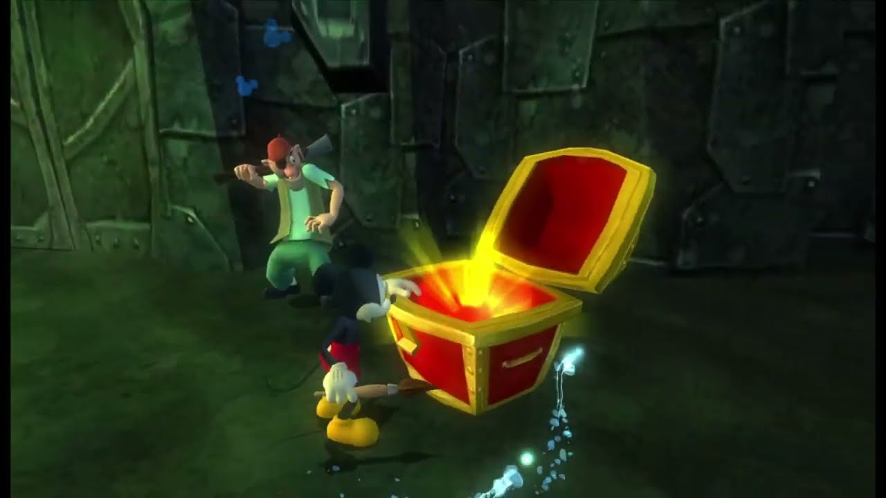 No commentary Epic Mickey (Paint Path) EP14 - Skull island and captain hook!