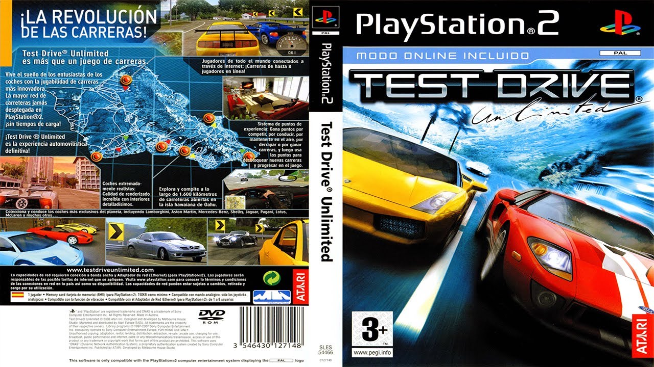 ✅ Test Drive Unlimited [Multi5] PS3 PKG