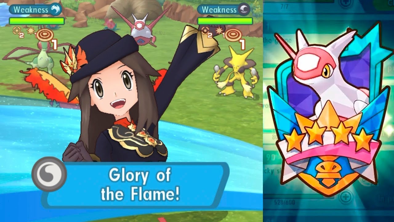 6*EX 3/5 Champion Leaf & Moltres Solo Latias Legendary Arena | Pokémon Masters EX