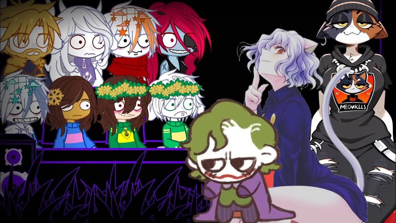 (🇧🇷🇺🇸🇲🇽) Undertale react Joker explaining memes Prt_4