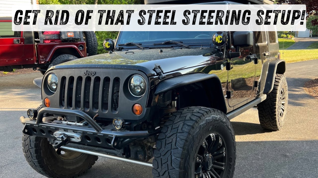 JEEP JKU Steering Upgrade - Improve Your Off-Road Experience