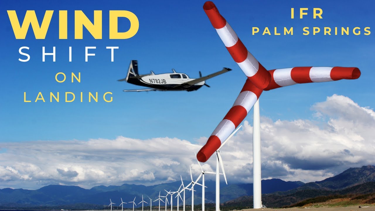 An IFR Flight into Palm Springs: Vectors, Icing, and Wind Shift on Landing