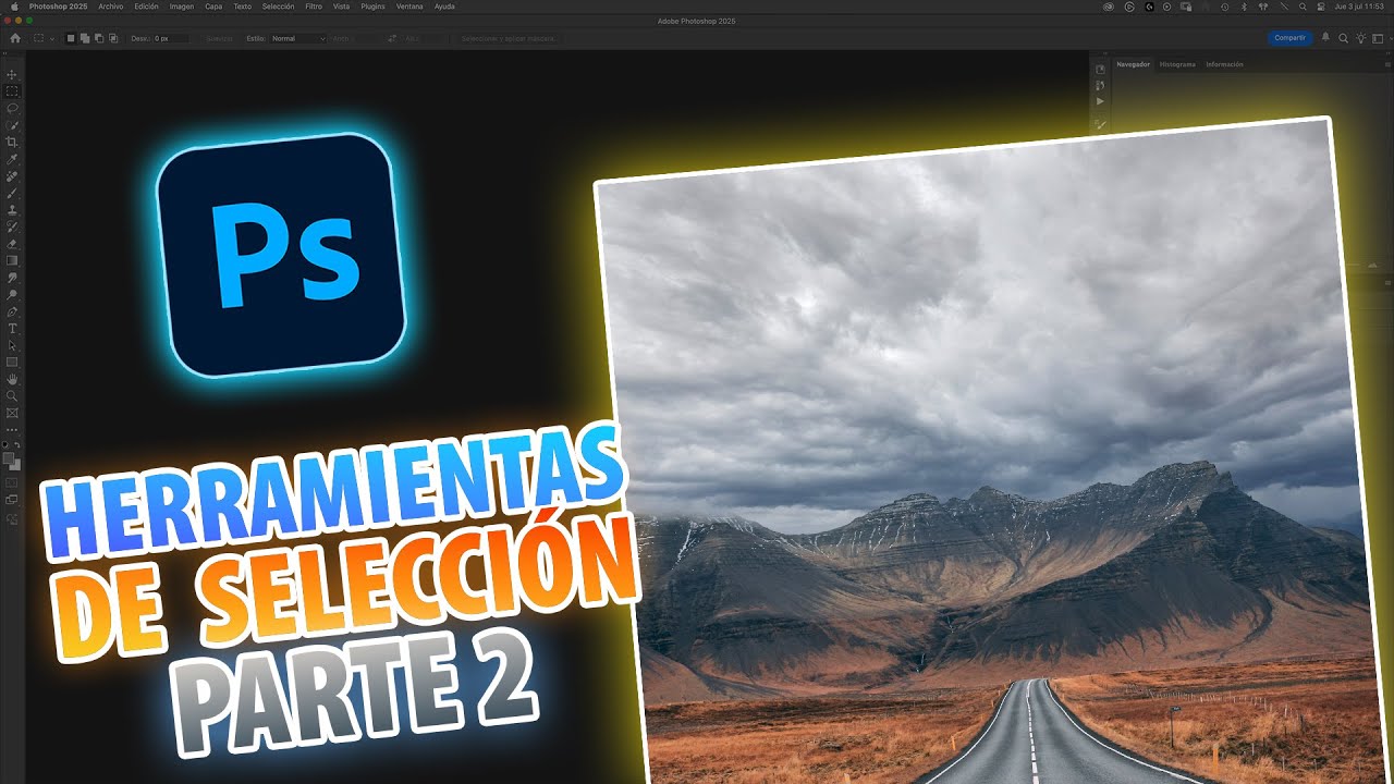 22. 🔍 HERRAMIENTAS DE SELECCI&Oacute;N en Photoshop: Gu&iacute;a B&Aacute;SICA 💡 (PARTE 2)
