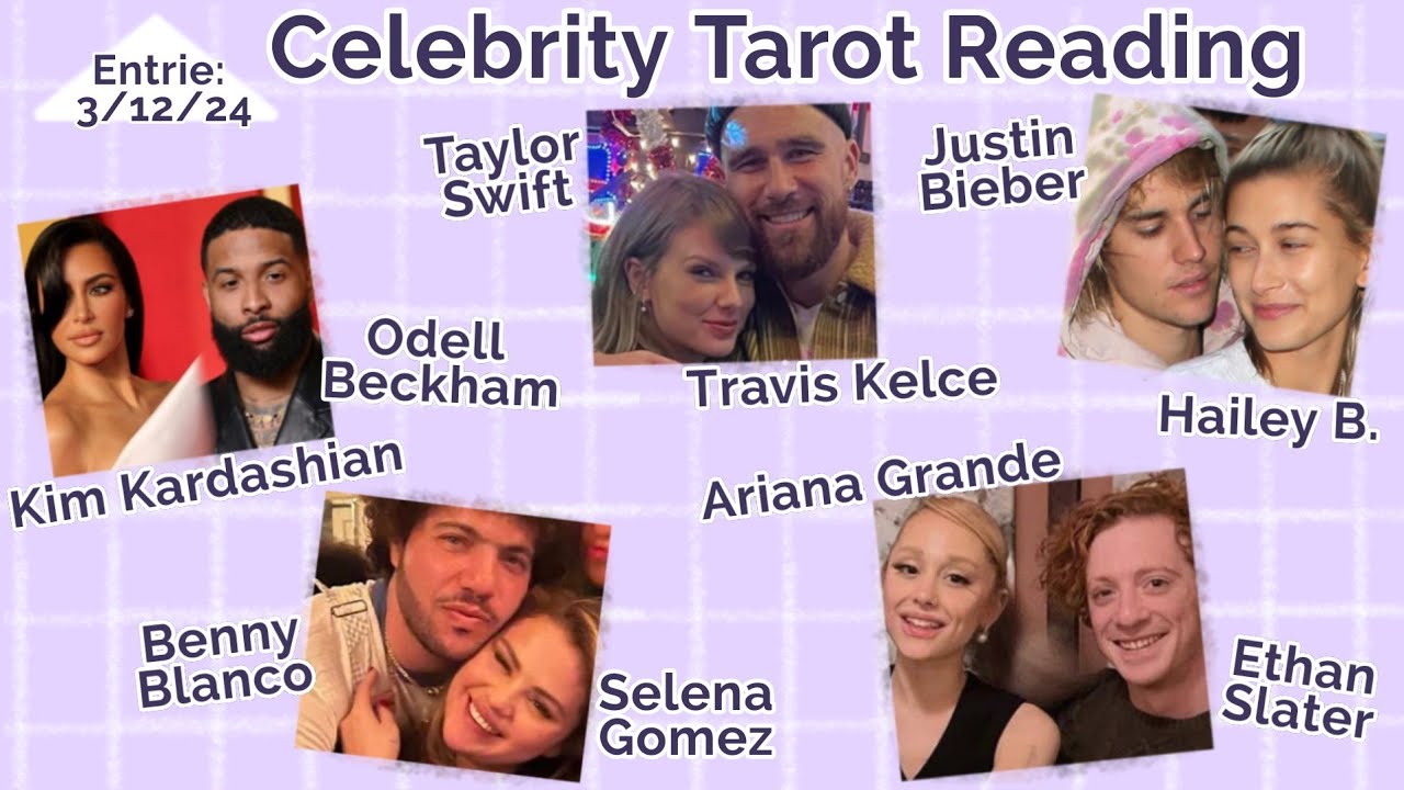 Celebrity Tarot Reading2️⃣ #arianagrande #selenagomez #kimkardashian  #haileybieber #taylorswift