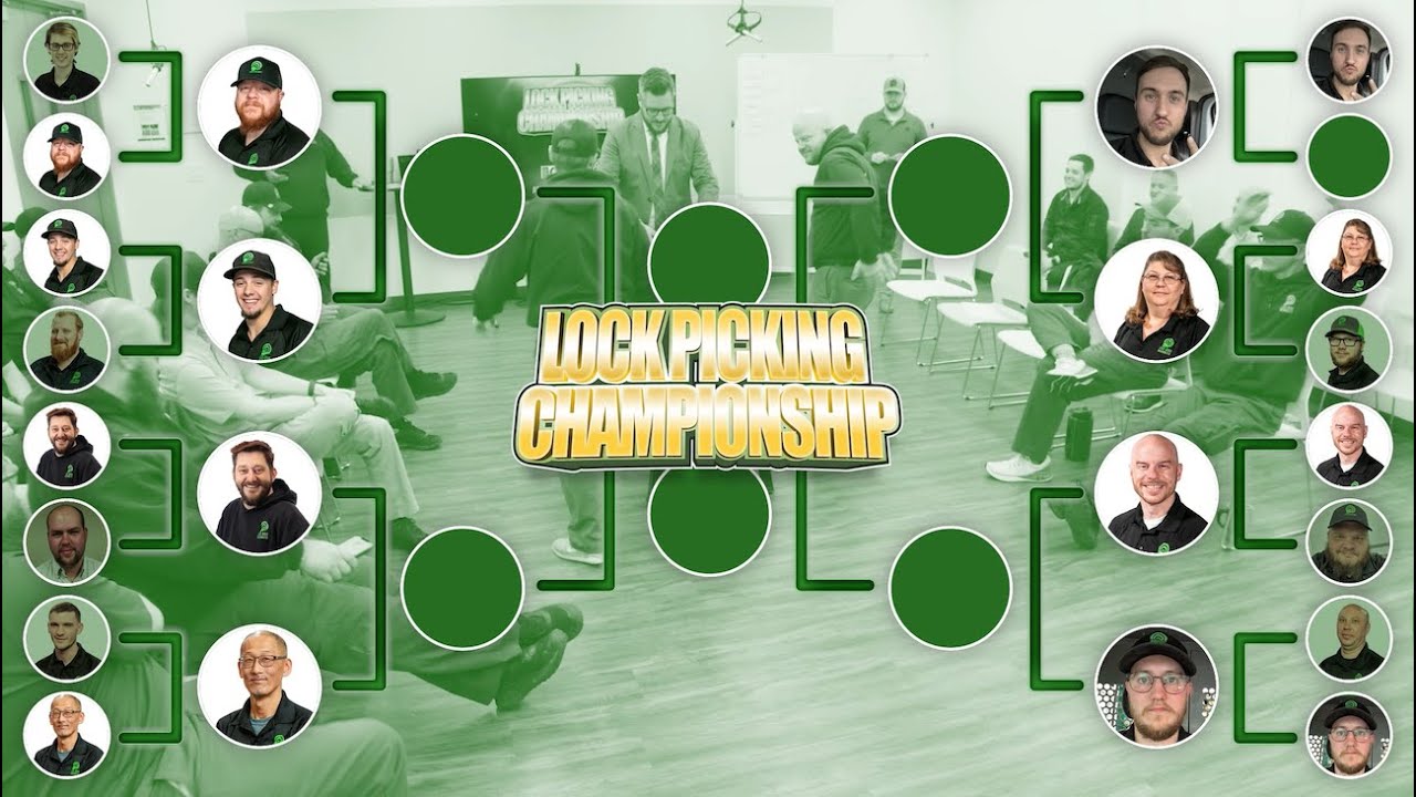 2024 March Madness Lock Picking Championship at Loc-Doc Security Headquarters in Charlotte, NC