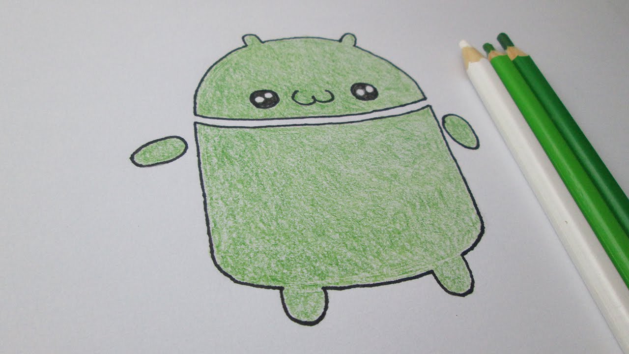 How to draw the Android robot