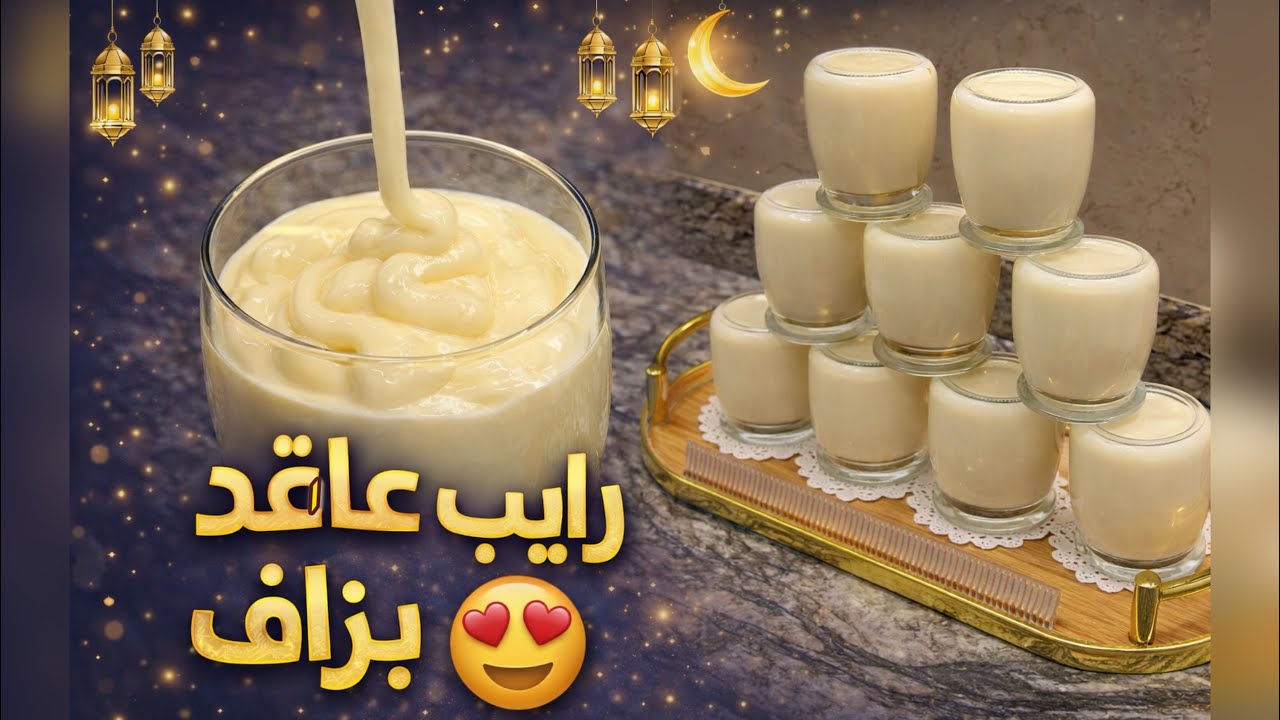 رايب منزلي عاقد وناجح 100% 🤍 سرّ الرايب اللي ما كيطيحش| ضروري فـ رمضان 🌙