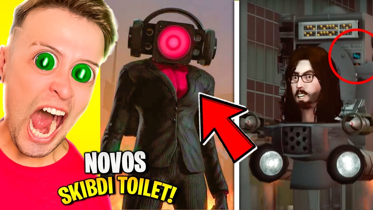 NOVOS EPISÓDIOS SKIBIDI TOILET! O SKIBIDI TOILET está DOMINANDO O MUNDO! Pai Também Joga 2.0