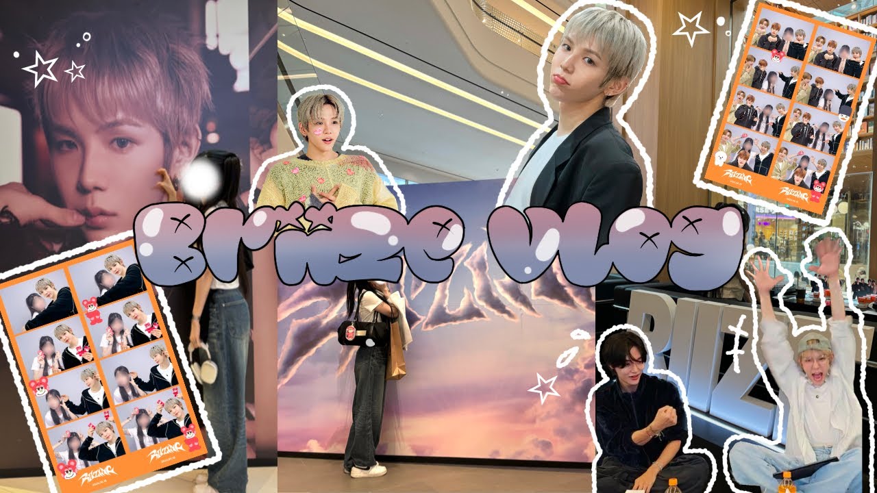 [브리즈 브이로그] 첫 팝업에서 내가 바로 최애잡이!? • 라이즈 • 브리즈 • 쇼타로 • 쇼프 • 붐붐베 • 가라 연차카드 발동☆