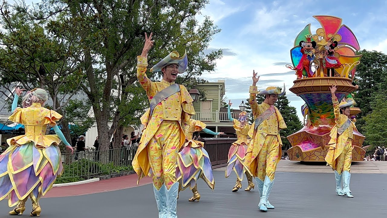 【最前】ディズニー・ハーモニー・イン・カラー 2024/8/27 17:00〜 2nd 4号橋座り見最前列より 熱バージョン