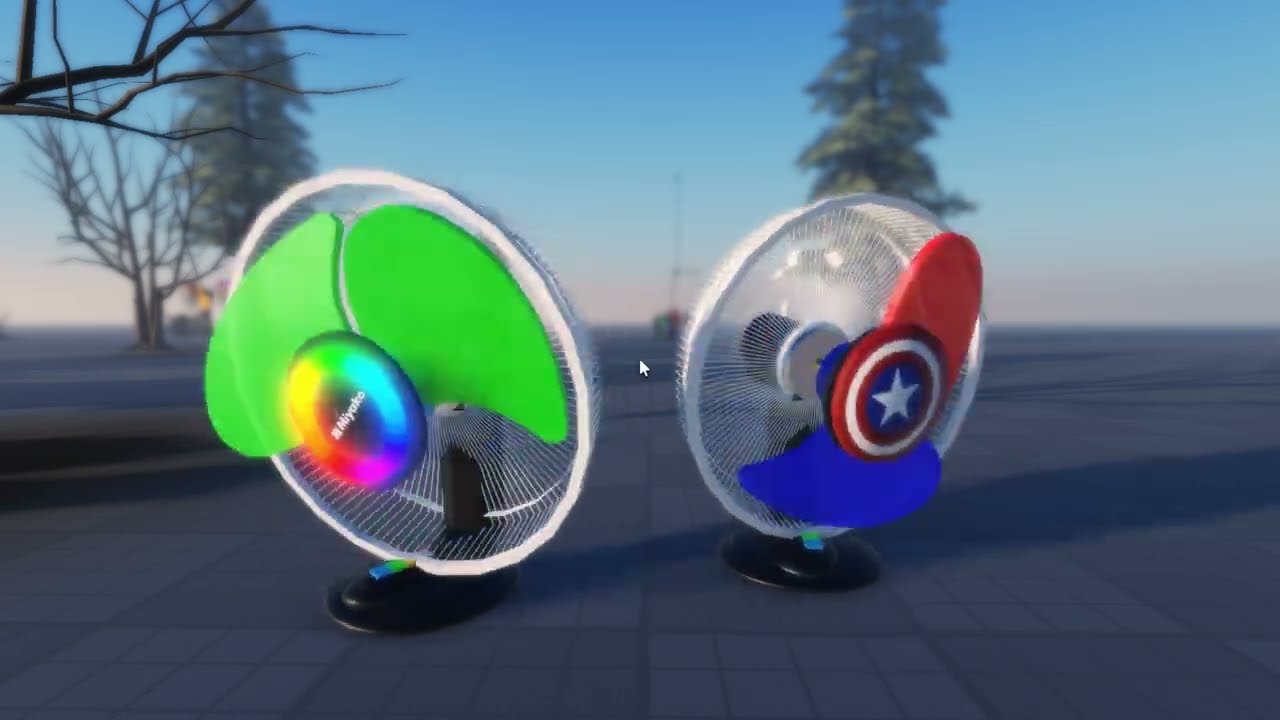 Super Funniest Wobbly Fan And ROBLOX Ceiling Fans Explode