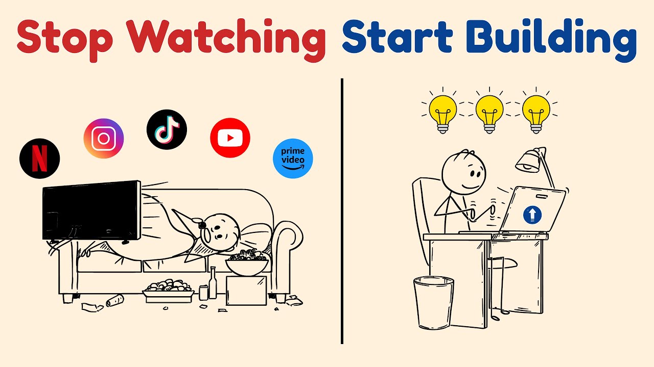 How to Stop Consuming and Start Creating