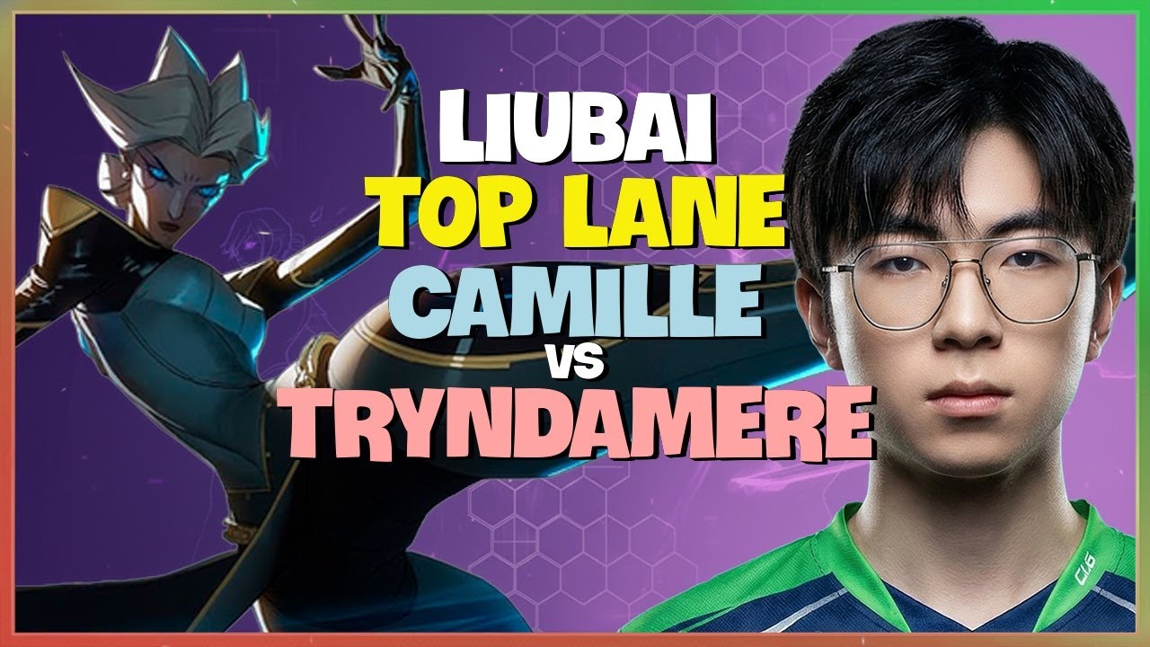 Rank 1 Camille : He is CRUSHING the Super Server with INSANE Mechanics - Engsub