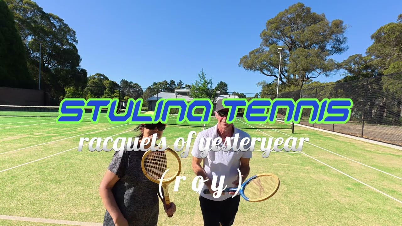 Stulina Tennis Racquets of yesteryear  (ROY) ep1.70 's.Slazenger Precision & Slazenger Rally impulse