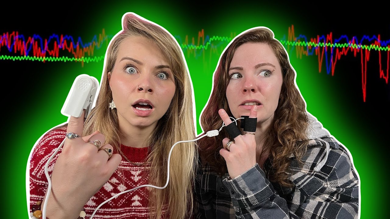 LIE Detector Challenge! - Polygraph Test - Hailee And Kendra