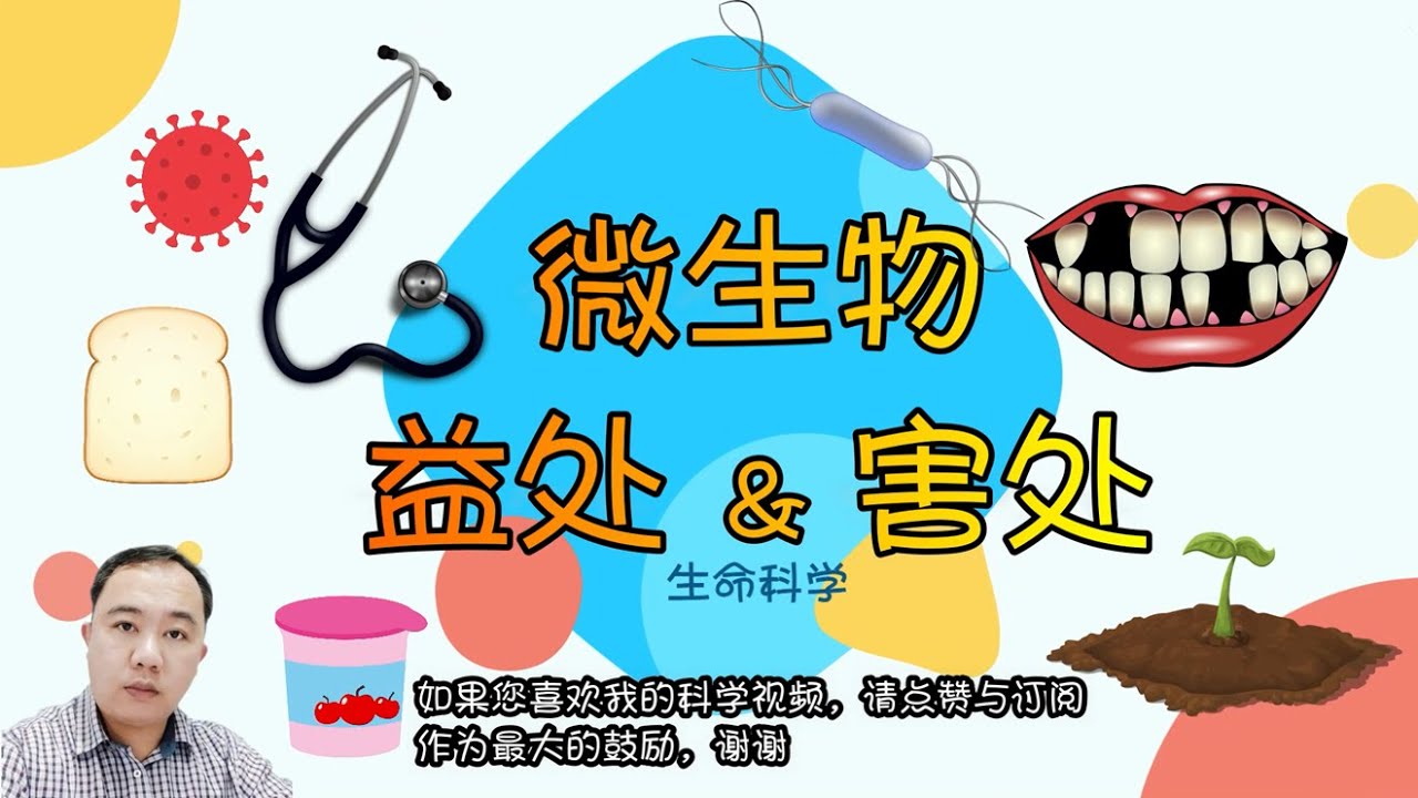 【微生物的益处&害处】|【微生物 PART 2/2 】 6年级 | TSLAU