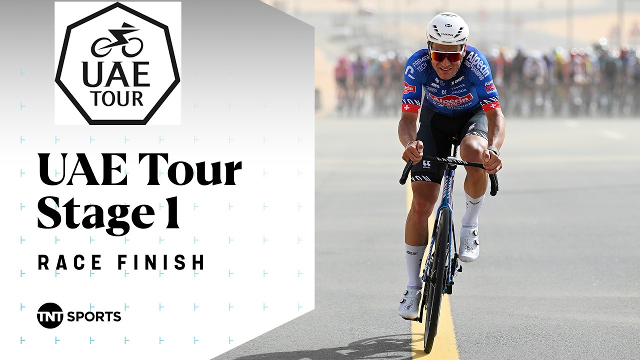 FIRST RACE, FIRST WIN! 🔥 | UAE Tour Stage 1 Final KM's | TNT Sports Cycling