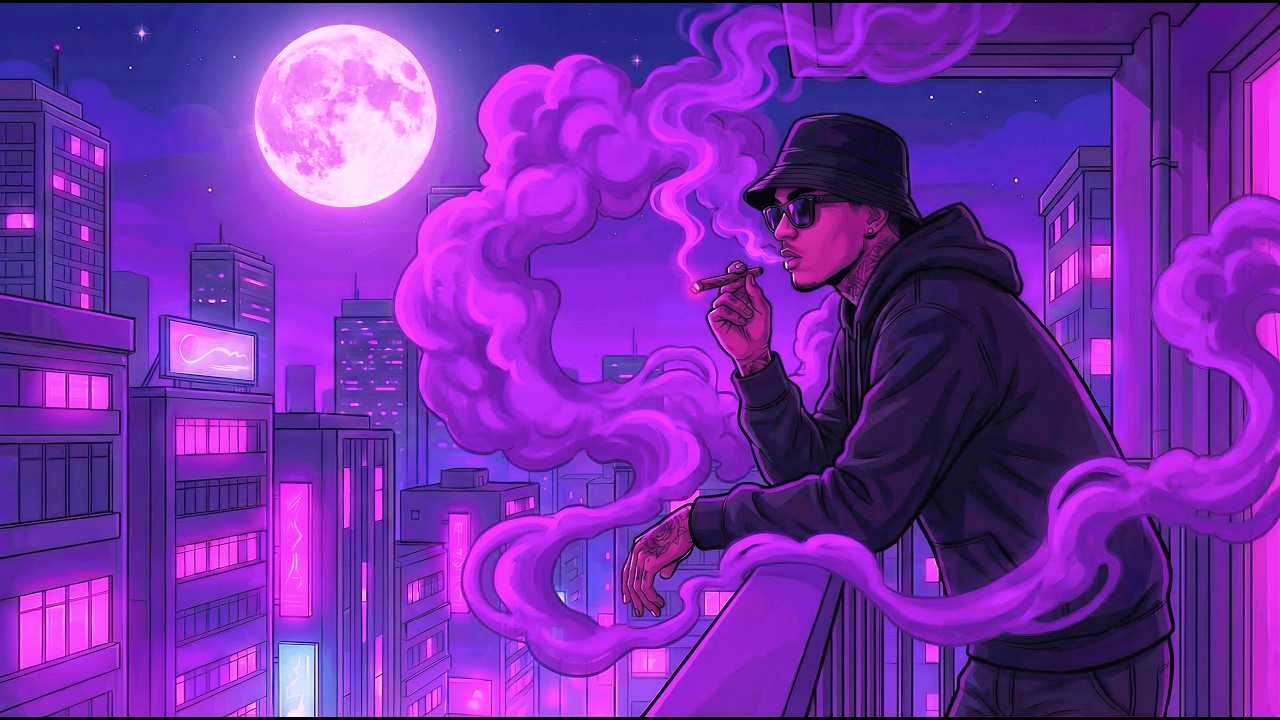 Balcony Smoke Nights - 420 Vibe Music | Bluesy Rap | Stoner Hip-Hop | Chill Vibes