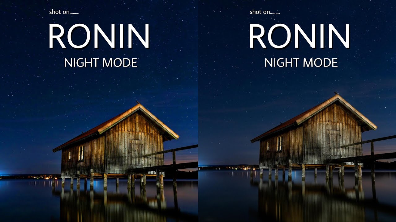 DJI RONIN 4D-8K VS DJI RONIN 4D | NIGHT MODE | Camera Test