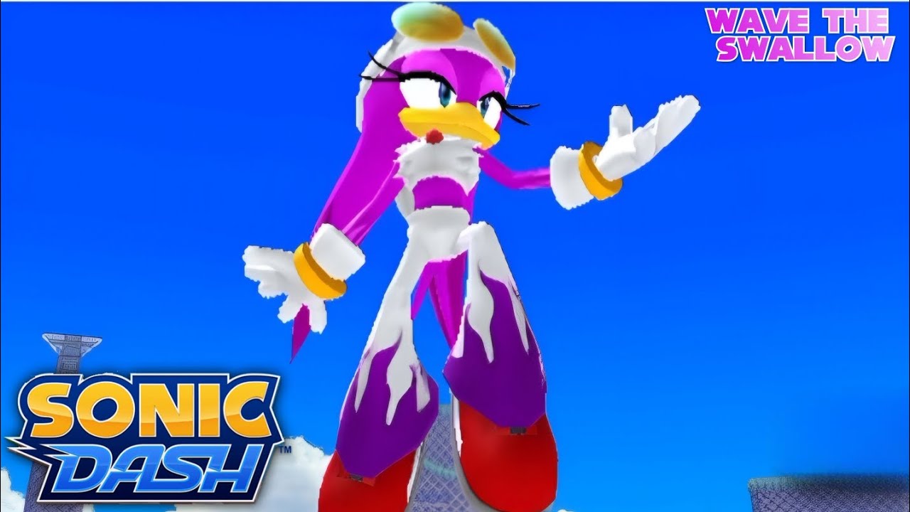 Sonic Dash - Wave the Swallow Showcase Gameplay
