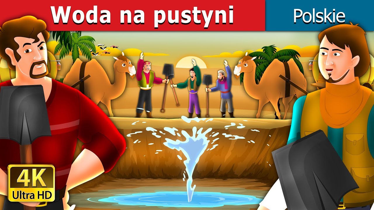 Woda na pustyni | Water In The Desert Story in Polish | @PolishFairyTales