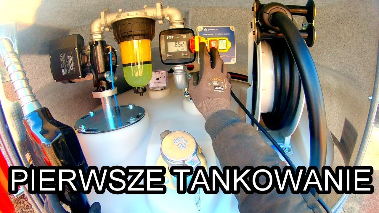 Dostawa paliwa i pierwsze tankowanie z nowego zbiornika. S2E21