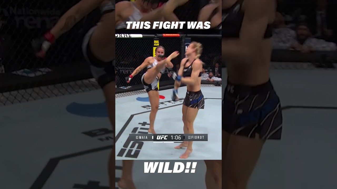 This UFC Fight From Manon Fiorot Was WILD!!