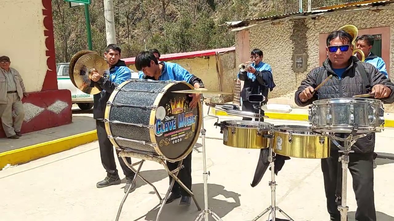 BANDA SHOW CLAVE MUSIC DE MATUCANA HUAROCHIRI de Jhordan Gamboa, SAN JOSE DE PARAC-- SAN MATEO DE H.