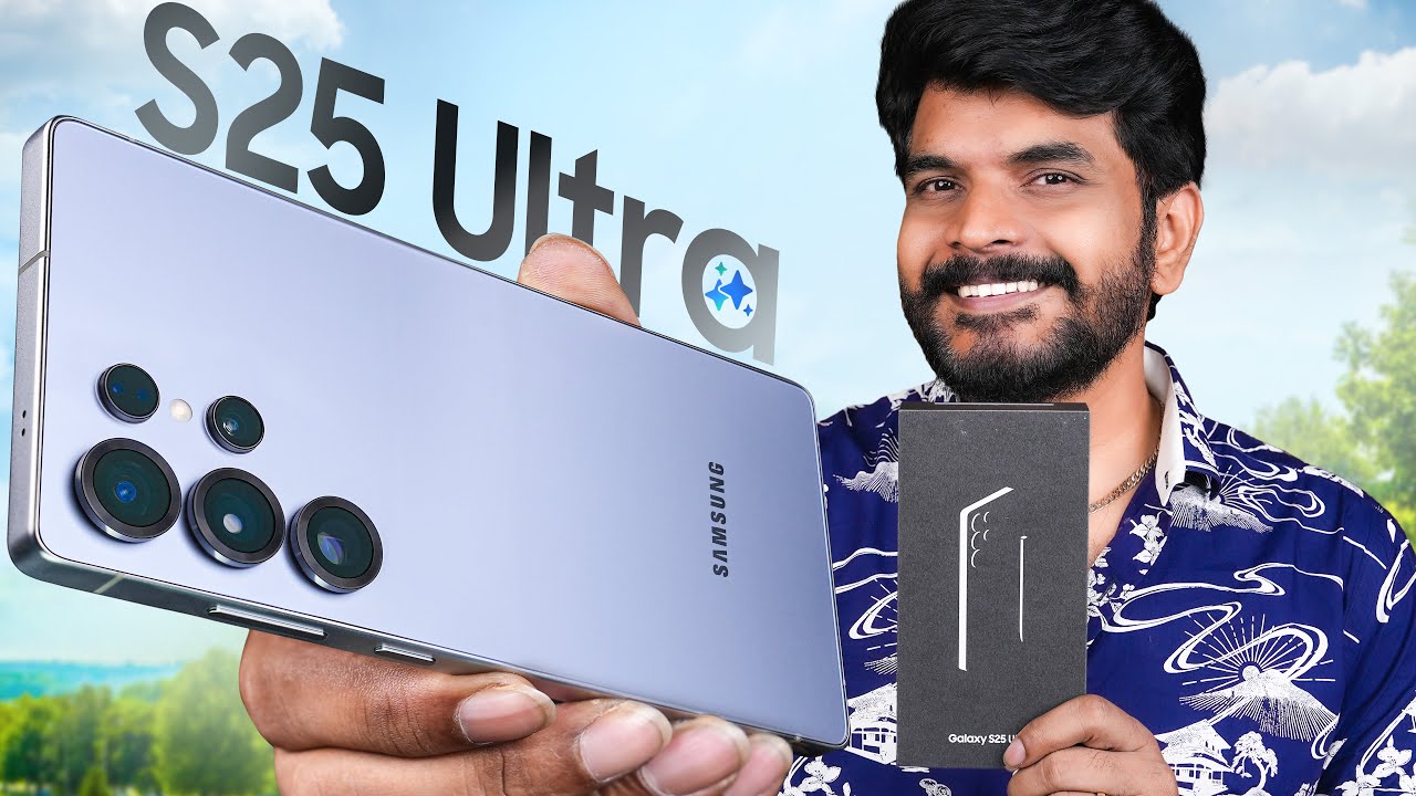 Samsung Galaxy S25 Ultra Unboxing & initial impressions || in Telugu ||