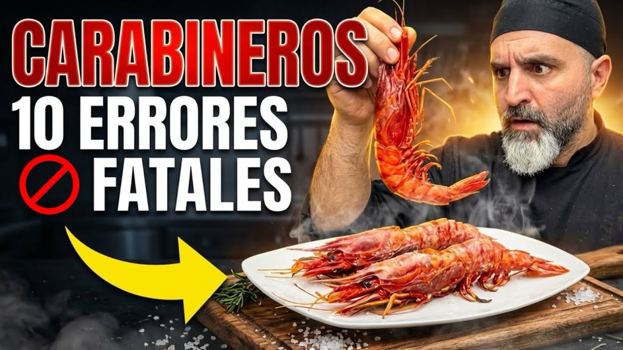 Carabineros: 10 errores habituales al cocinarlos y c&oacute;mo evitarlos.
