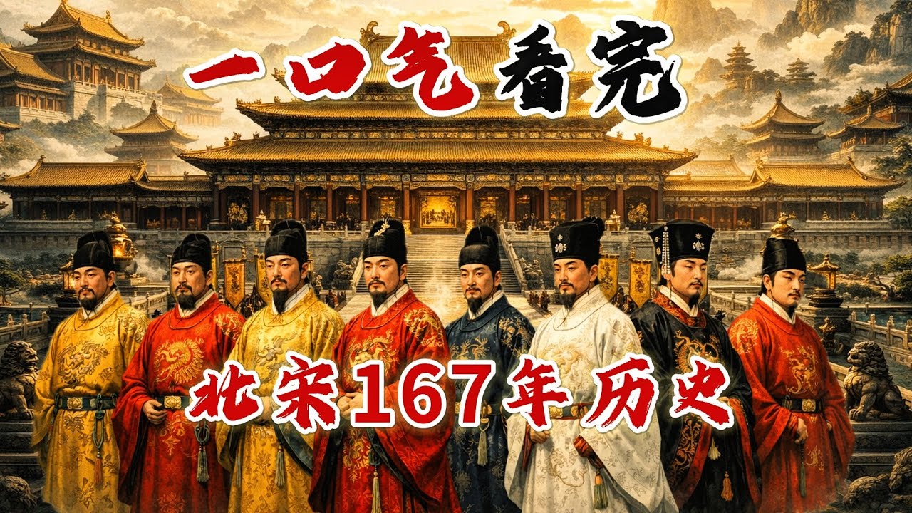 一口气看完北宋167年历史i#故事頻道 #故事 #睡前故事 