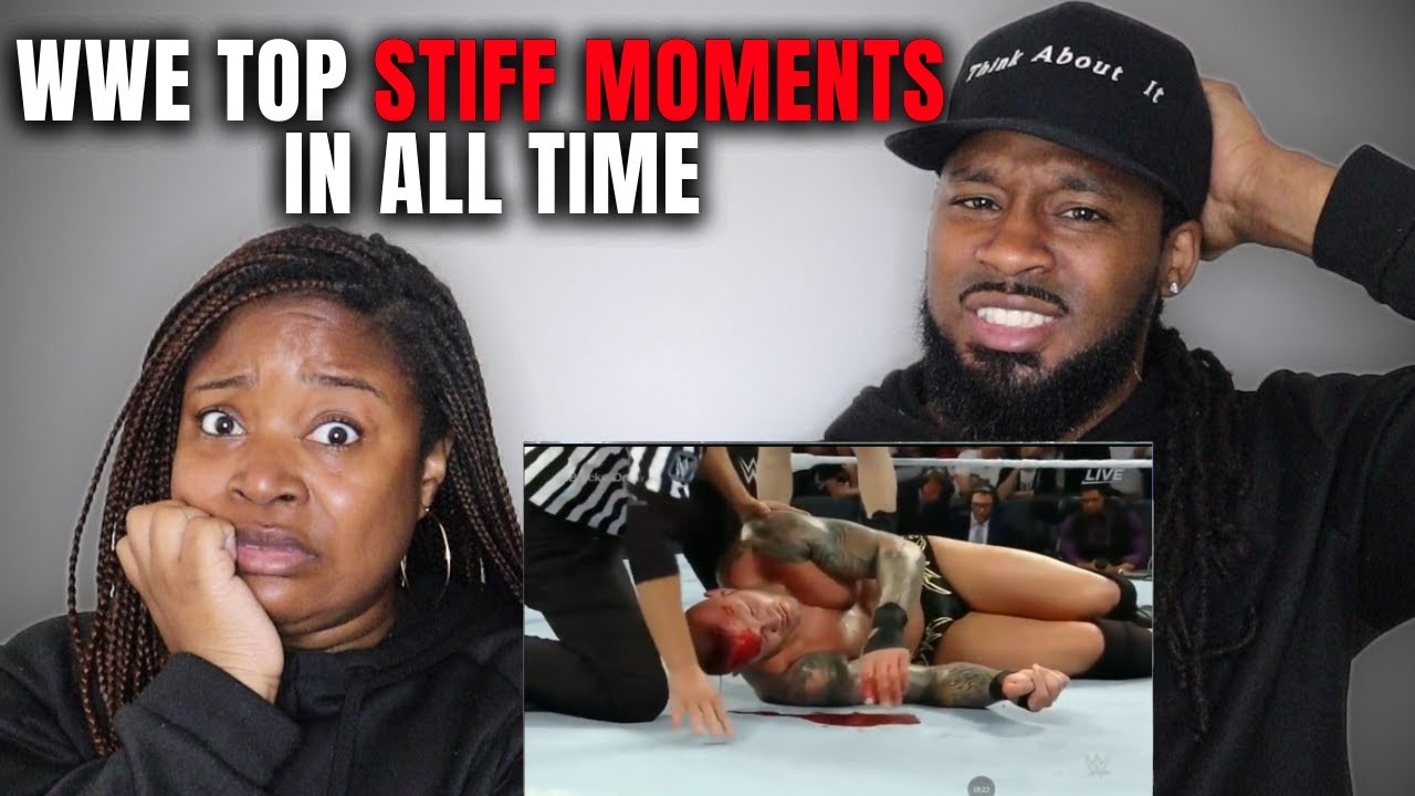 The Demouchets REACT to WWE Top 100 STIFF MOMENTS IN ALL TIME