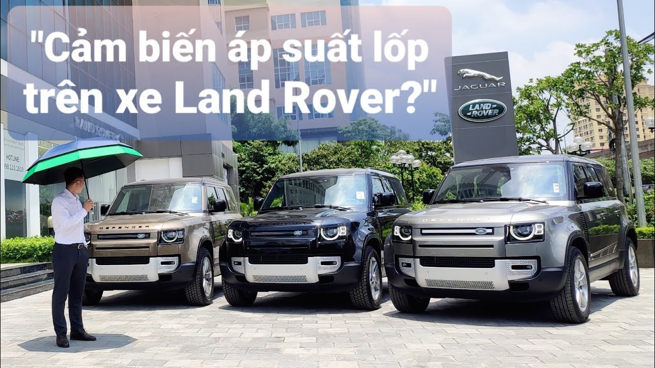 |Cảm biến áp suất lốp trên xe Land Rover| Hướng dẫn sử dụng xe Land Rover|