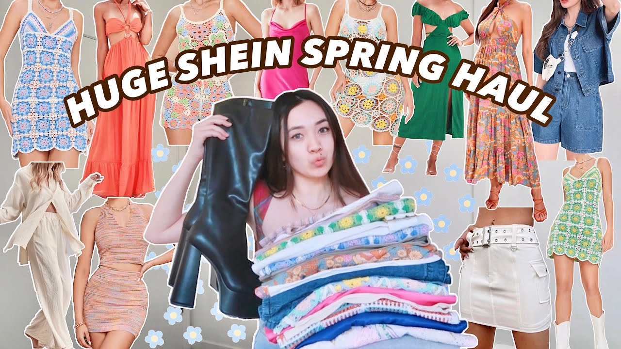 HUGE SHEIN SPRING TRY-ON HAUL 2022 | trendy & affordable (25+ items) w/ discount code