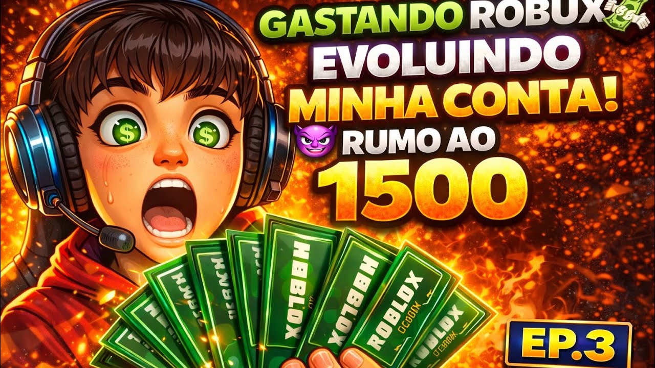 GASTEI TUDO E MINHA CONTA FICOU ASSIM?! 😱🔥 RUMO AO 1500 NO BLOX FRUITS | EP.3
