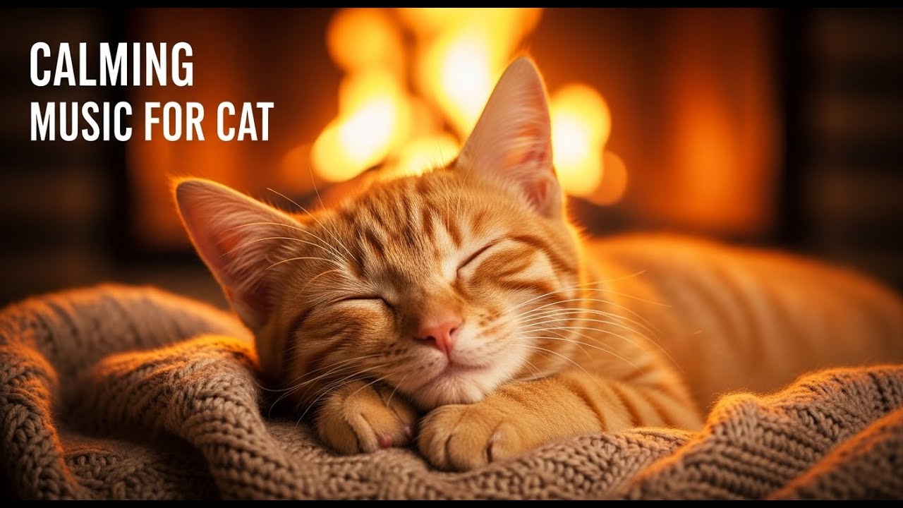 12 Hours of Soothing Music for Anxious Cats 😿 : Natural Stress Relief, Healing, and Sleep Aid 💤