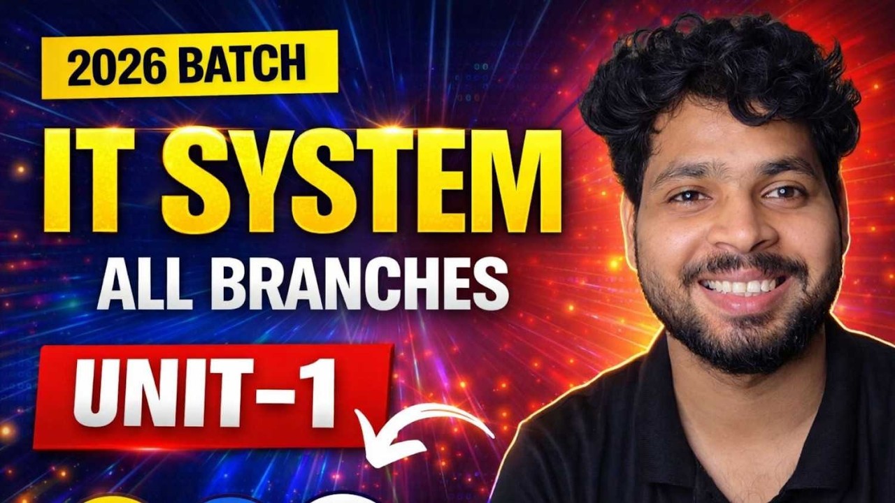 IT System Chapter 1: Introduction to Computers & Peripherals | Polytechnic 2nd Semester