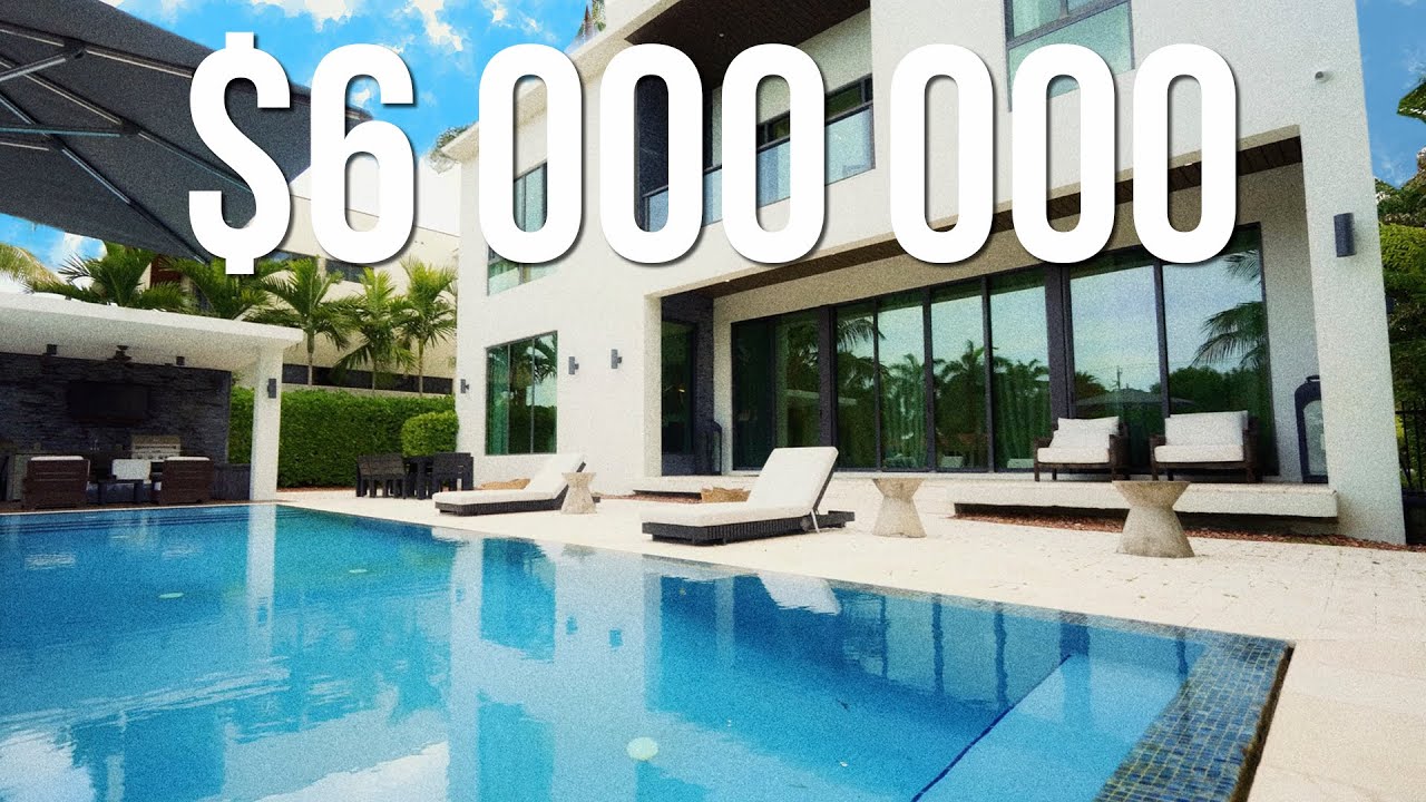$6,000,000 North Miami Beach Mansion Tour