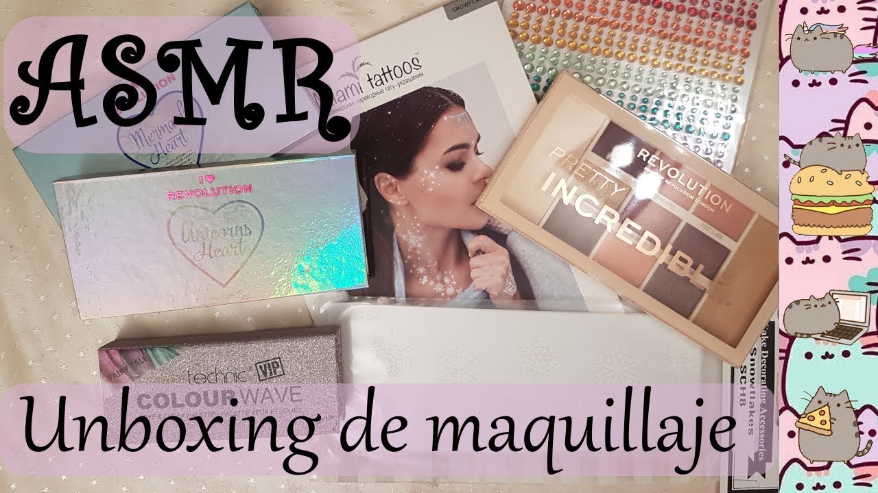 ASMR (Español): Compras de maquillaje para nochevieja