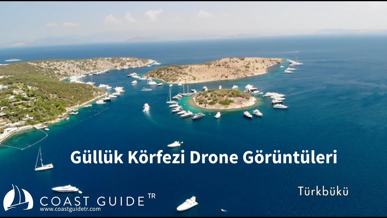 Güllük Körfezi Koyları Drone Görüntüleri