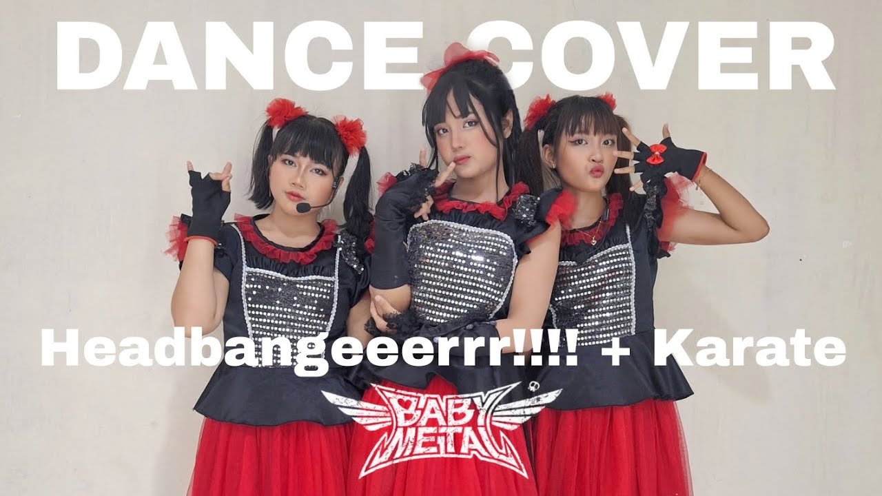 BABYMETAL - [Headbangeeeerrrrr!!!!! + Karate] DANCE COVER | Cilacap Japan Festival 2.02.25