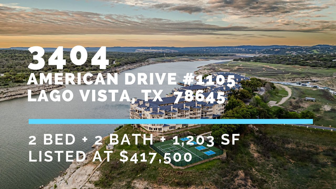 Amazing Vacation Home or Turnkey Short-Term Rental - The Island on Lake Travis #1105