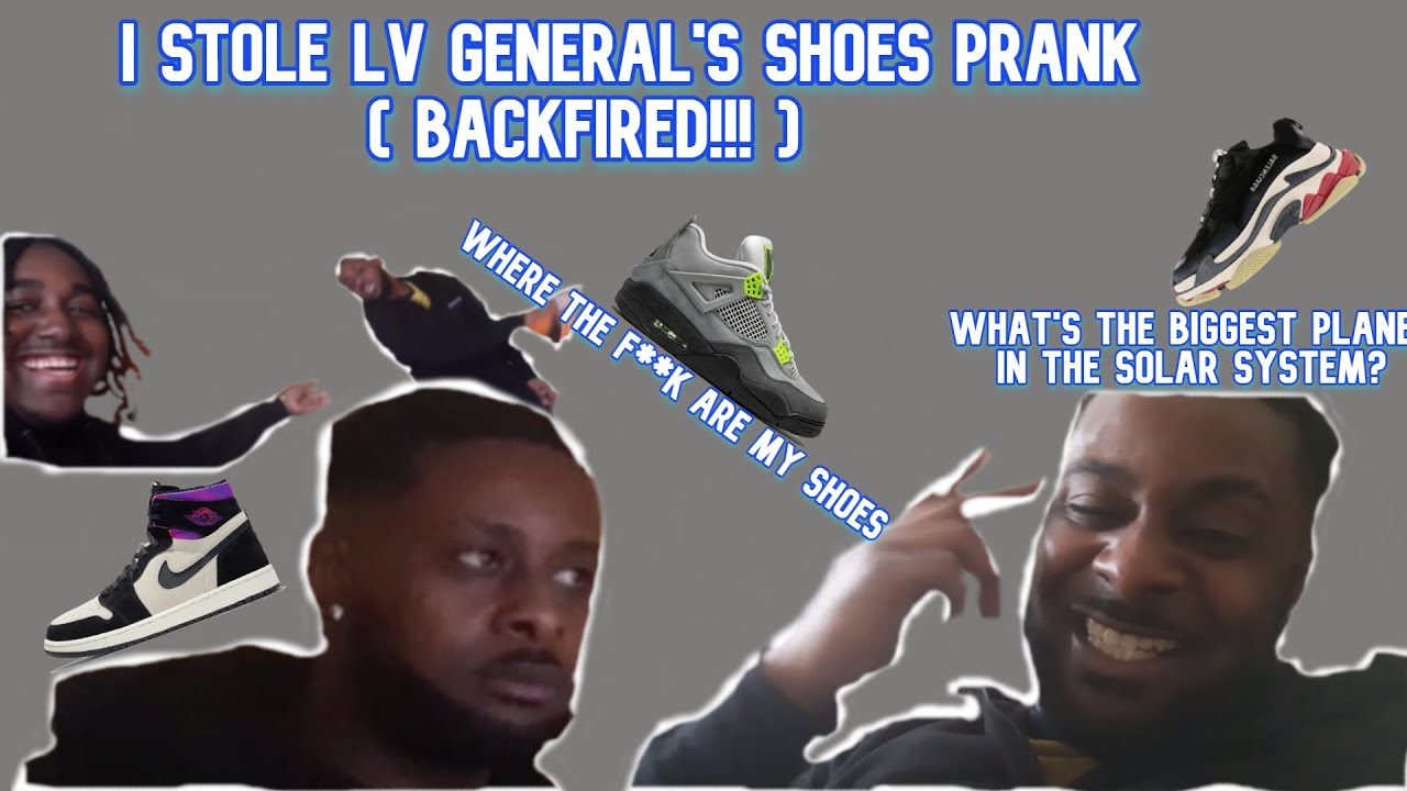 Я украл обувь у LV General (вызвало обратный эффект!!!)