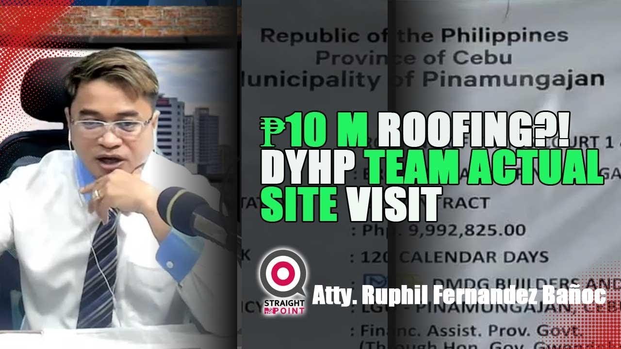 ₱10 M Tennis Court sa Pinamungajan?! Atty. Ruphil Banoc ug Team DYHP Actual nga NISUSI sa Site!