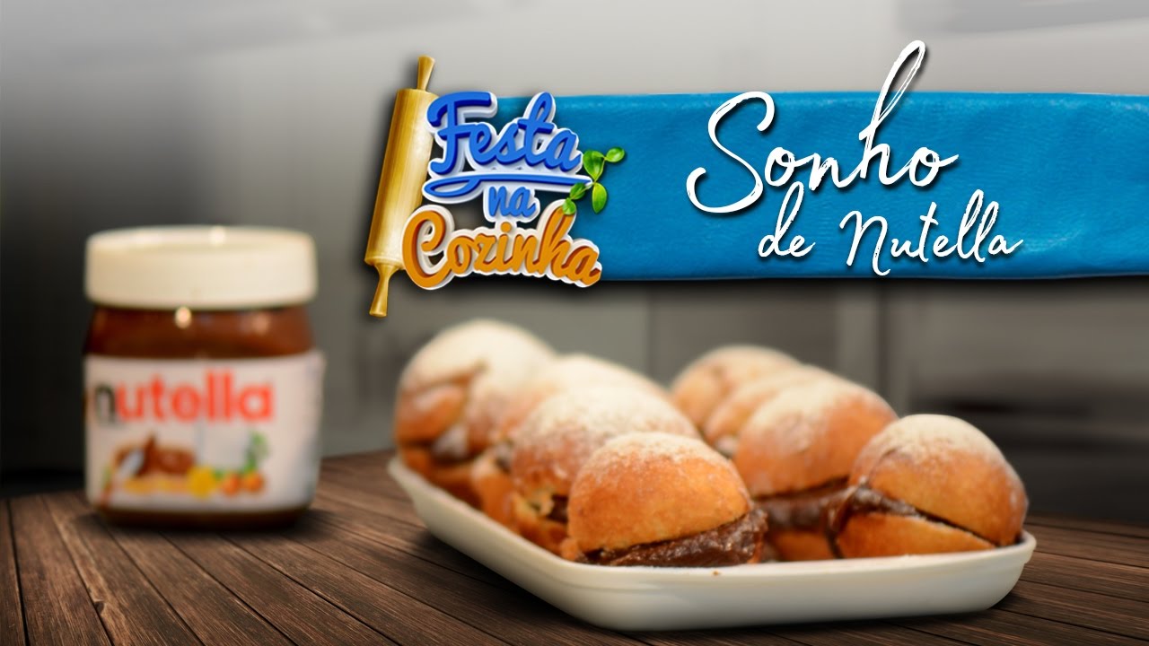Sonho de Padaria com Nutella | Receita de máquina | FESTA NA COZINHA MCI #9